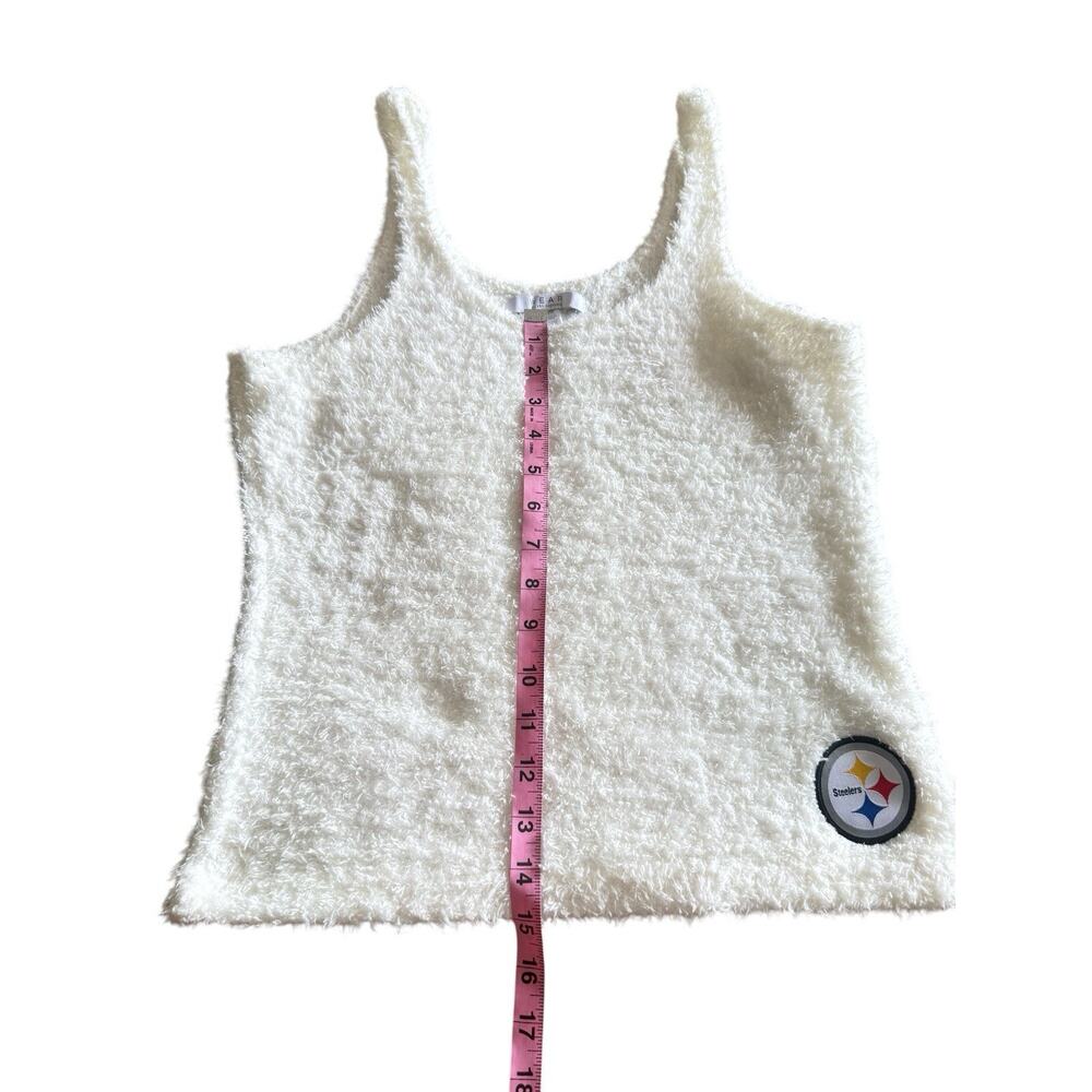 Wear by Erin Andrews Women's NFL Pittsburgh Steeler Tank Top & Pants Sleep Set M - Picture 9 of 16